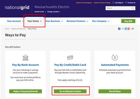 You can make your online payment using your bank account, check, debit card or credit card. . Wwwnationalgriduscom pay bill online